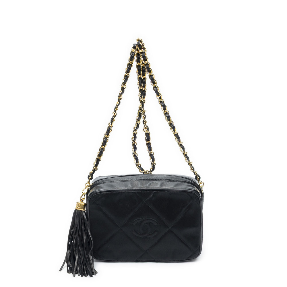 Chanel Mini Tassel Camera Crossbody